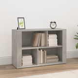 Sideboard Concrete Grey 80x30x54 cm Engineered Wood 819480