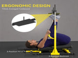 Vertical Leg Press Machine with Adjustable Leg, Back and Head Positions, 1" Standard Plate T3398P425069