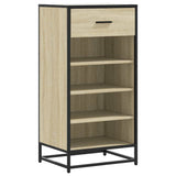 Shoe Rack Sonoma Oak 48x38x97.5 cm Engineered Wood 849210