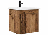 Bathroom Vanity Unit with Tap Old Wood 42 x 40 x 74.5 cm 889535