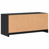 TV Cabinet Set Black Oak 90 x 35 x 40 cm Engineered Wood 875233