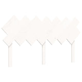 Bed Frame without Mattress White 140x190 cm Solid Wood 3195267