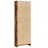 Bookcase Smoked Oak 60x24x176 cm Engineered Wood 857825