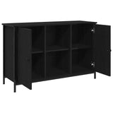 TV Cabinet Set Black Oak 101 x 35 x 65 cm Engineered Wood 862927