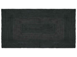 Area Rugs Rectangular Dark Grey 140 x 200 cm Jute 42010437