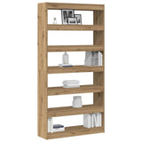 Book Cabinet Artisan Oak 100 x 30 x 198 cm Engineered Wood 3333931