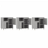 Sideboards 3 pcs Grey Sonoma Engineered Wood 3190147