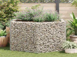 Hexagonal Gabion Raised Bed 160x140x100 cm 142535