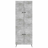 Cabinet Set 2 pcs Concrete Grey Engineered Wood 3416865