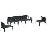 Garden Sofa Set Anthracite Steel 3378974