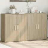Sideboards 2 pcs Sonoma Oak 60x31x70 cm Engineered Wood 3276541