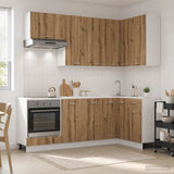 Kitchen Unit LYON 8 pcs Artisan Oak Engineered Wood 3438438