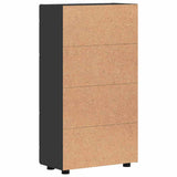 Sideboard FLORIN Black 55.5 x 29 x 100 cm Engineered Wood 880252