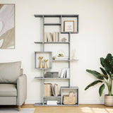 Book Cabinet Concrete Grey 92x29x188 cm Engineered Wood 3310319