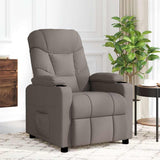 Massage Chair Taupe Fabric 339100