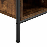 Coffee Table Smoked Oak 80 x 80 x 41 cm Engineered Wood 8013598