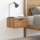 Wall-mounted Bedside Cabinet Artisan Oak 34x30x20 cm 856981