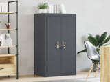 Storage Cabinet Anthracite 60 x 40 x 140 cm Steel 891738