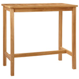 Bar Table Natural 110 x 60 x 105 cm Solid-Teak 42030007