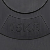 Weight Plates 2 pcs 30 kg Cement 93598