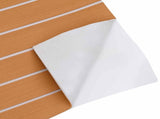 Boat Mat Striped Brown and White 240 x 60 cm EVA 42046774