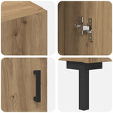 Highboard Artisan Oak 69.5 x 34 x 180 cm Engineered Wood 3415911