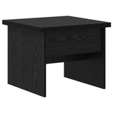 Coffee Table Black Oak 55 x 54.5 x 45 cm Engineered wood 887410