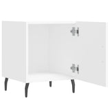 Bedside Cabinets 2 pcs White 40x40x50 cm Engineered Wood 827597