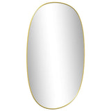 Wall Mirror Gold 70x45 cm 348219