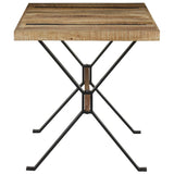 Dining Table 140x70x76 cm Rough Mango Wood 321606