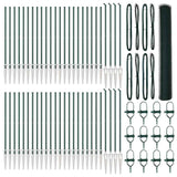 Welded Wire Fence with Spikes 100 x 1.4 m 3353174