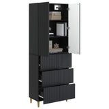 Cabinet Set 2 pcs 66 x 34.5 x 90 cm Engineered Wood 3416557