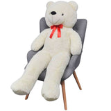XXL Soft Plush Teddy Bear Toy White 135 cm 80099