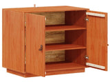 Sideboard Wax Brown 65.5 x 40 x 75 cm Solid Pine Wood 867970
