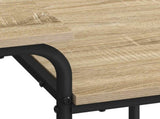 Desk with Storage Sonoma Oak 100 x 50 x 75 cm 8007991
