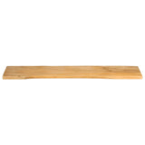 Table Top 180x40x3.8 cm Live Edge Solid Wood Mango 370737