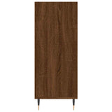 Highboard Brown Oak 57x35x90 cm Engineered Wood 827227