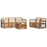 Sofa Sets 6 pcs Natural Solid Acacia Wood 3374379