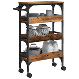 Kitchen Trolley Old Wood 53 x 20 x 76 cm Engineered Wood 883022
