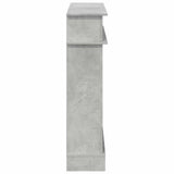 Fireplace Surround Concrete Grey 102 x 26 x 100 cm 8006645