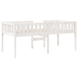Children's Bed without Mattress White 90x190 cm Solid Wood Pine 855019