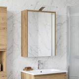 Bathroom Mirror Cabinet Artisian Oak 43 x 16 x 62.5 cm 889150