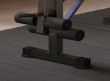 Adjustable Weight Bench with Leg Extension, Barbell Rack, Preacher Curl Pad, Butterfly, T3398P349195