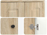 Bathroom under Sink Cabinet Sonoma Oak 56 x 37.5 x 81 cm 890006