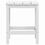 Garden Adirondack Table White 38x38x46 cm HDPE 318641