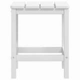 Garden Adirondack Table White 38x38x46 cm HDPE 318641