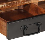 Coffee Table Multicolour 90x50x36 cm Solid Wood Reclaimed 4013558