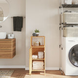 Bathroom Cabinet with Shelf 36x33x87 cm Bamboo 373369