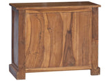 Storage Cabinet Natural 65 x 30 x 75 cm Solid Teak Wood 42017953