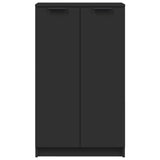 Shoe Cabinet Black 59x35x100 cm Engineered Wood 811440